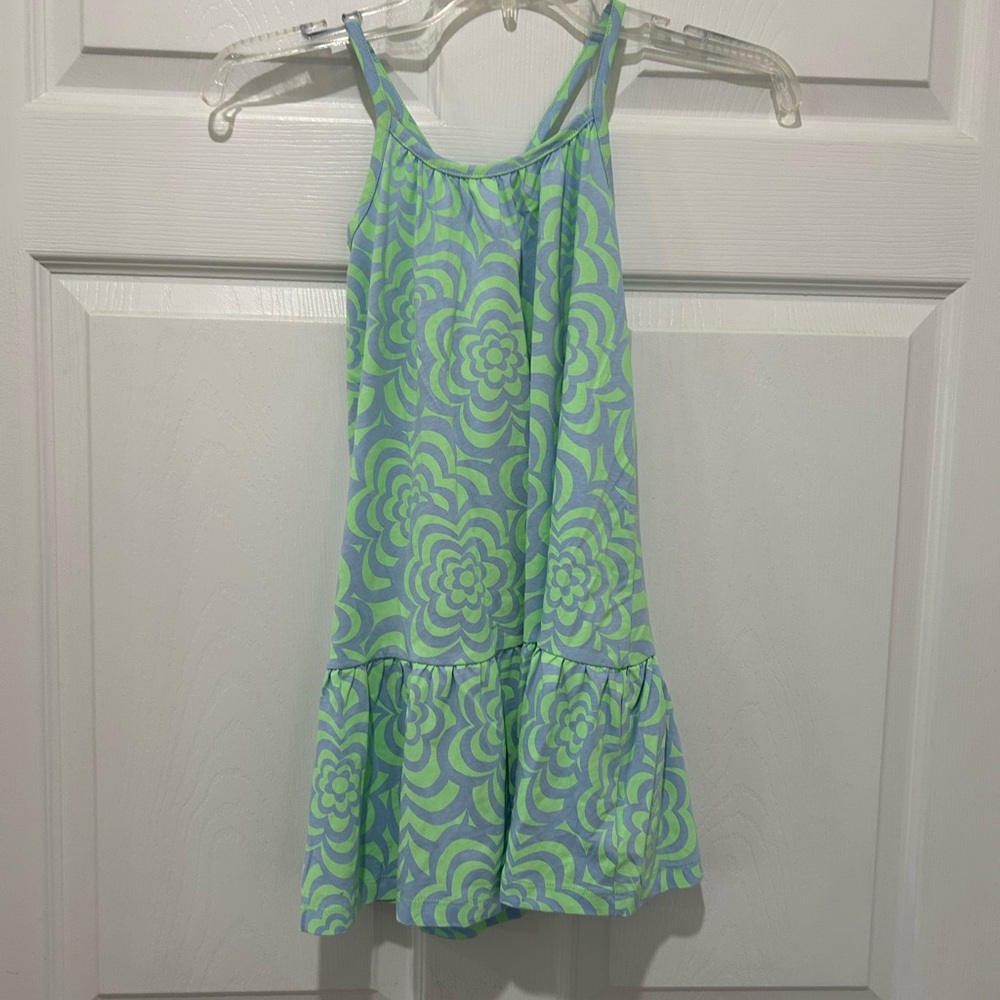 GAP Kids Floral Dress - Blue and Green